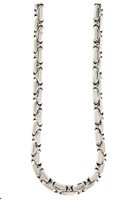 Collana Chimento Uomo in Oro bianco Diamante 1G00369ZB5500